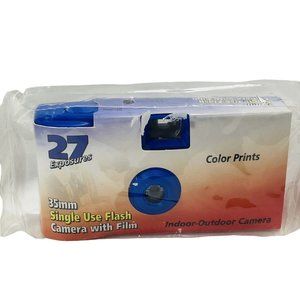 Single Use 35mm Indoor Outdoor Camera 27 Film Exposures Disposable